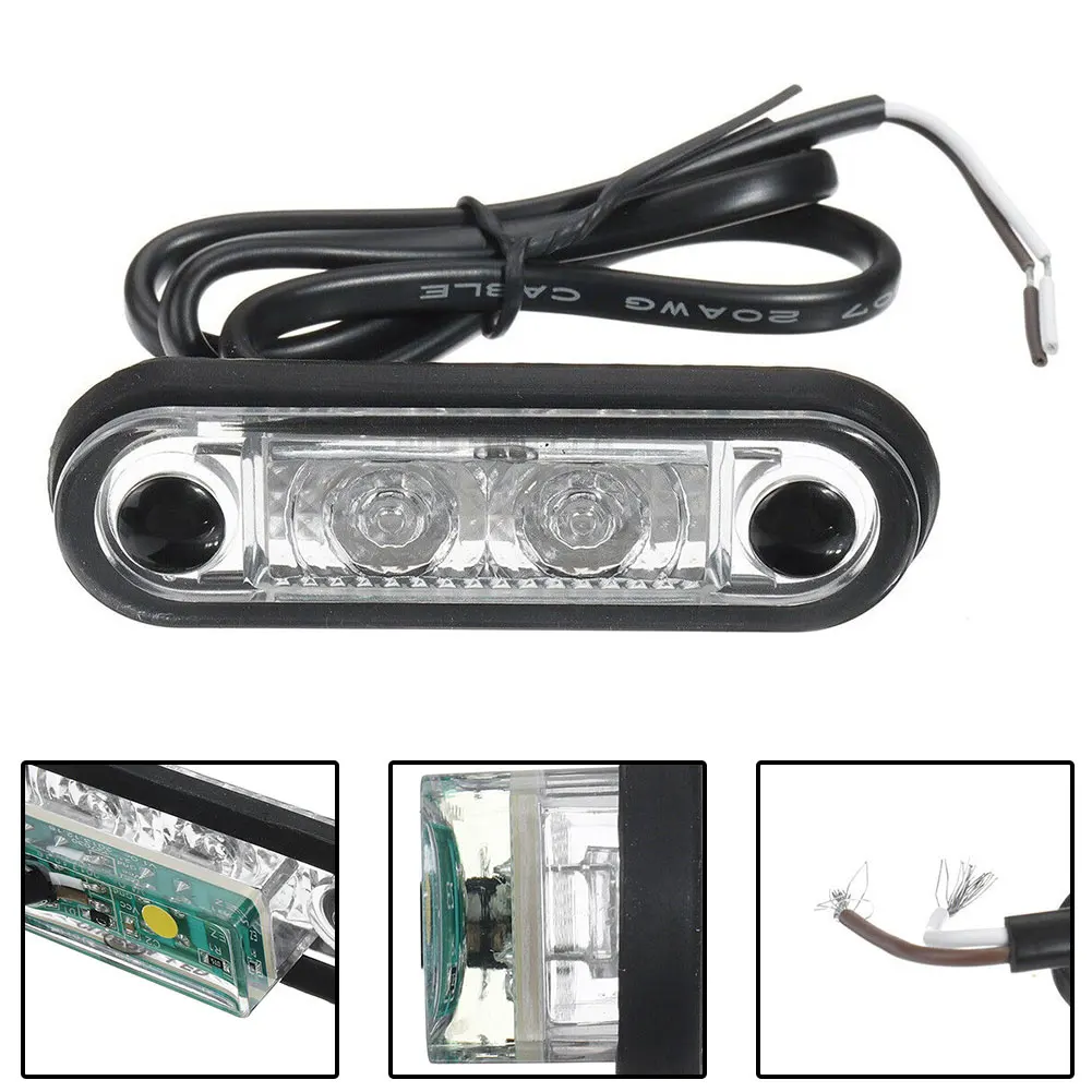 Luci/lampade LED Segnaposto 12v/24v Bianco/ambra/rosso/blu/verde - Foto 7