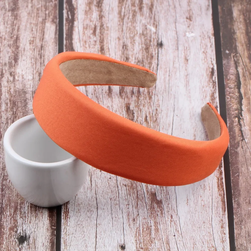 Fashion New Matador Design Duchess Crown Hair Hoop Wide Satin Jewelry Headband Hair Accessories Soft Sponge Hairbands for Women