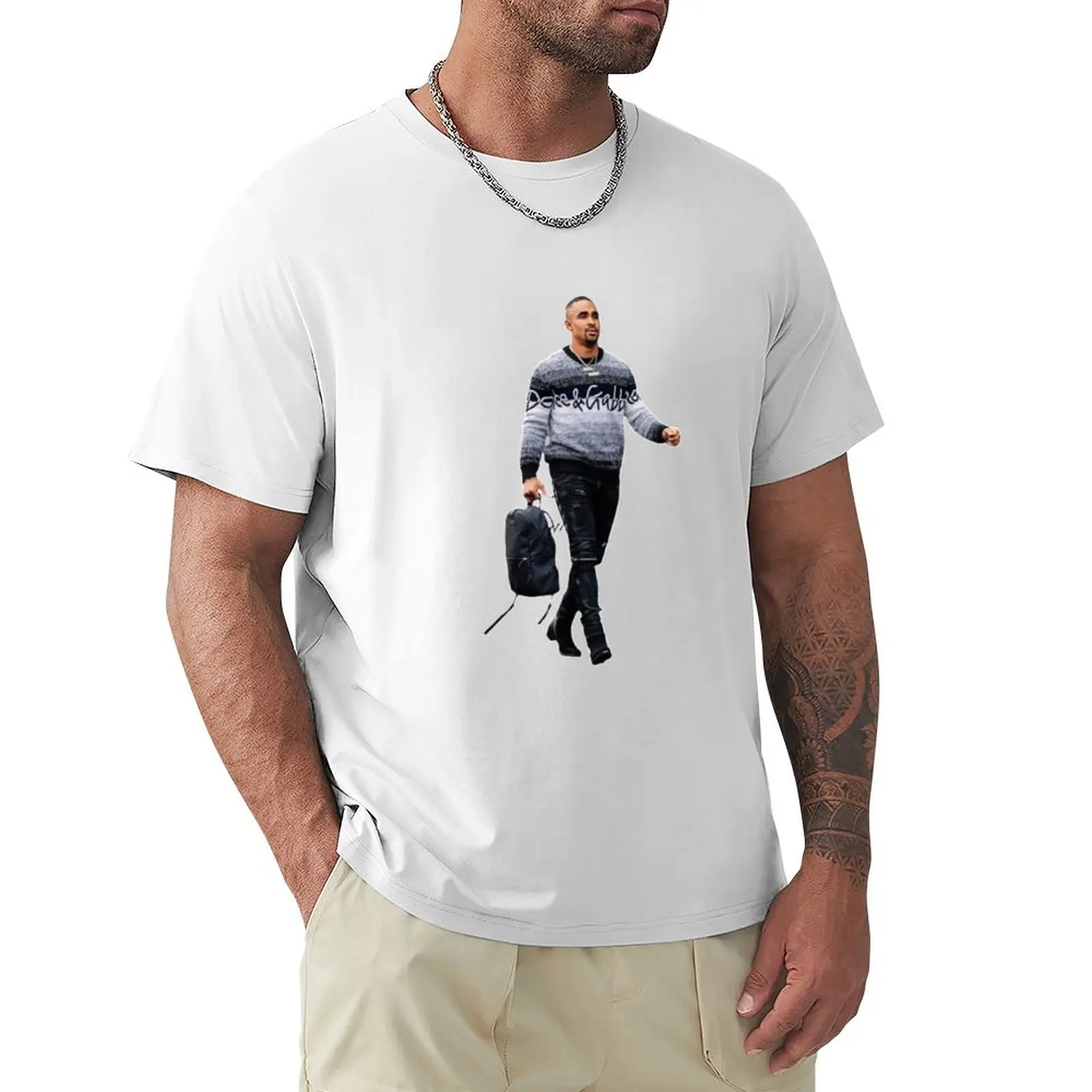 

Jalen Hurts T-Shirt tops anime clothes customs design your own mens graphic t-shirts anime