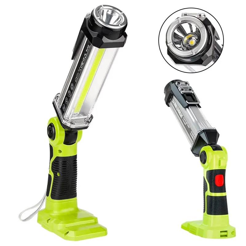 For Ryobi 18v Cordless Led Work Light For Ryobi 18v One+ Li-ion