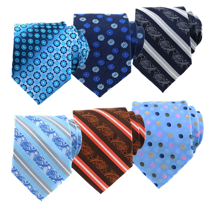 

30 Patterns 8CM Ties For Men 100% Silk Floral Ascot Cravat Tie Neckties Gravatas Luxe Pour Corbatas Para Hombre Mayoreo Negocio