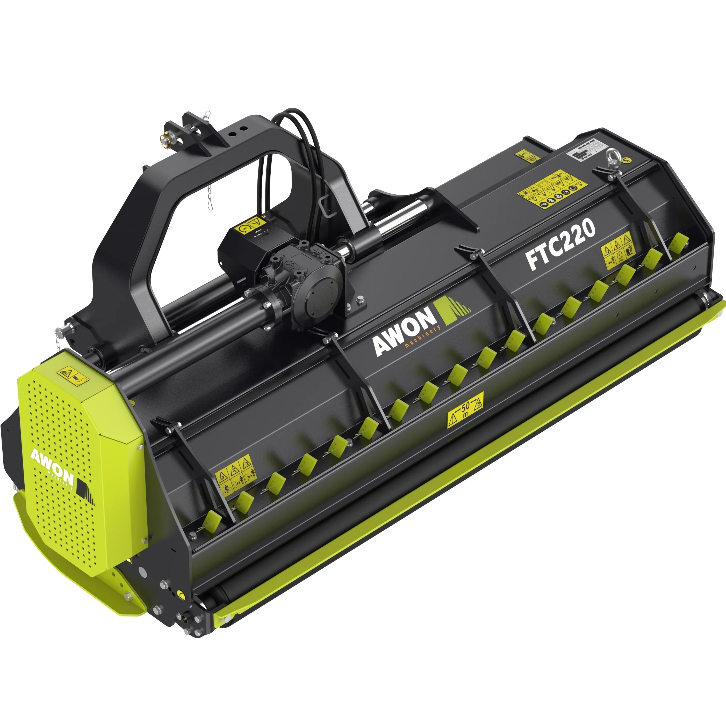 AWON FTC220, дробилка для древесины