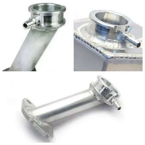 32mm 1.25'' ID Billet Aluminium Weld-On Radiator Hose Connector Filler Neck Flange Adapter water hose fitting coolant filler neck assembly