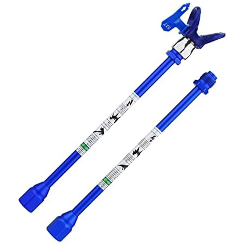 

Удлинитель распылителя 12 дюймов (30 см) + насадка 517 + наконечник сопла, Защитная крышка для замены G7/8-14 для безвоздушного распылителя A