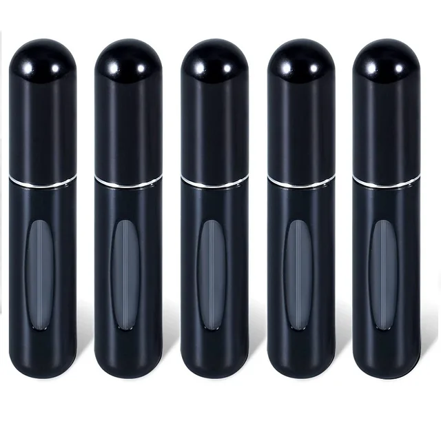 Set di 5 Flaconi Spray in Vetro Ricaricabili da 30ml per
