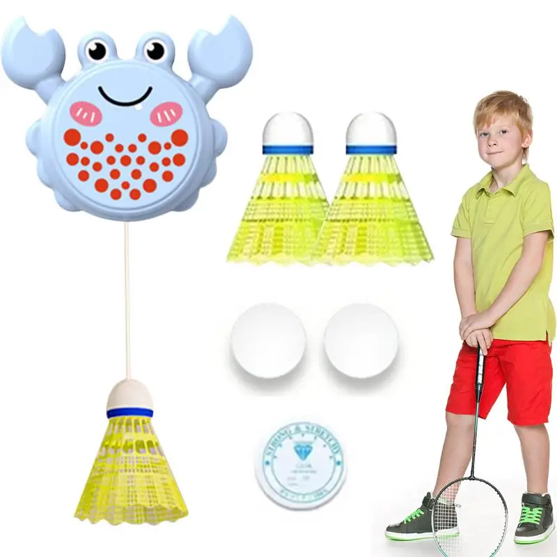 

Badminton Self Training Tool Beginners-Friendly Badminton Exerciser Trainer Challenging Badminton Agility Training Equipment For