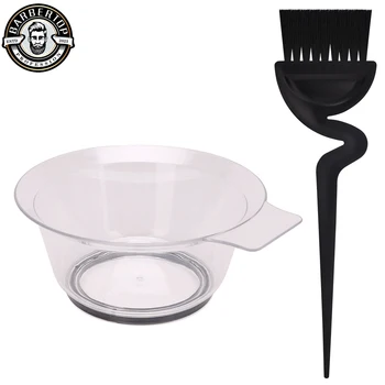 Ciotola per colorare i capelli professionale per salone di miscelazione Barbiere Colorazione Spazzola per tinture per capelli e ciotola Strumento di design per acconciature alla moda
