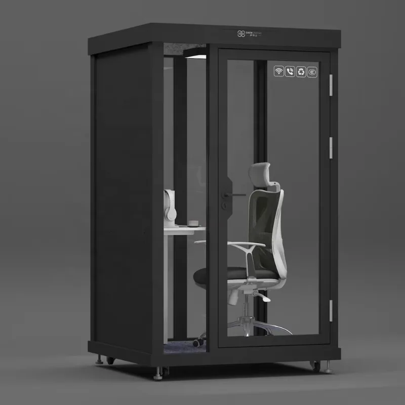 공장 직영 공급 무소음 휴대용 방음 부스 사무실 프라이버시 포드 전화 부스 사무실 제조업체