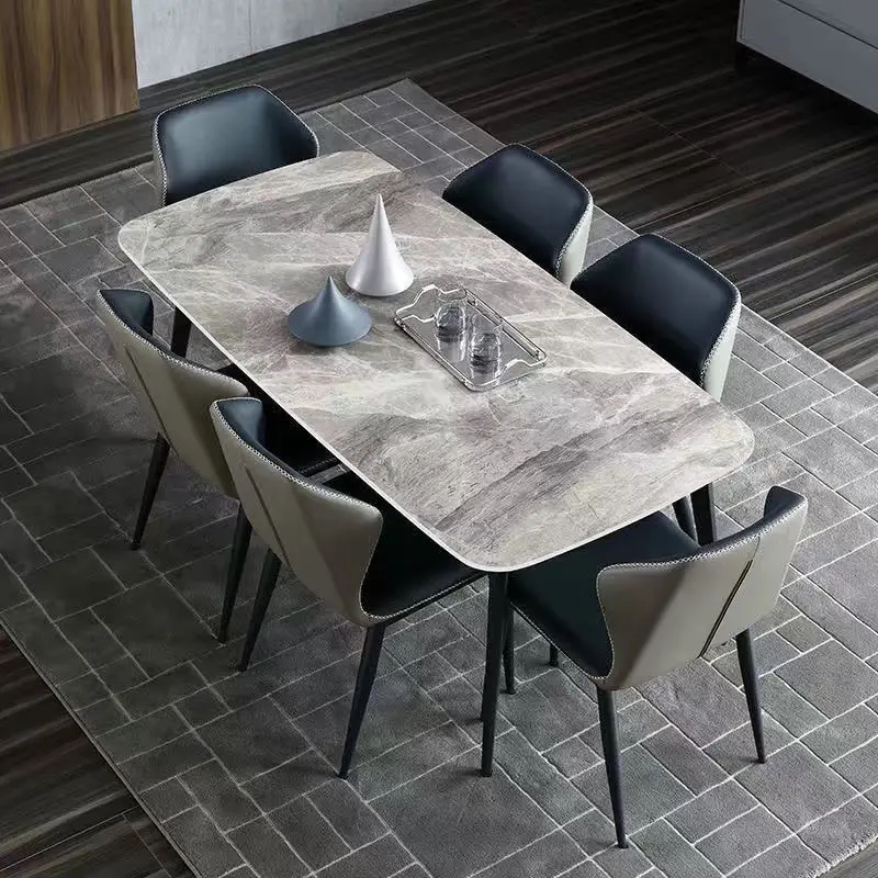 

Relaxing Nordic Dining Table Rectangle Design Cheap Hospitality Dining Table Living Room Reception Esstisch Home Furniture