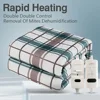 220V Blanket Heated Electric Sheet Standard Heating Blanket Mattress with Thermostat for Winter Home Room Warmer Sheets Mattress 1