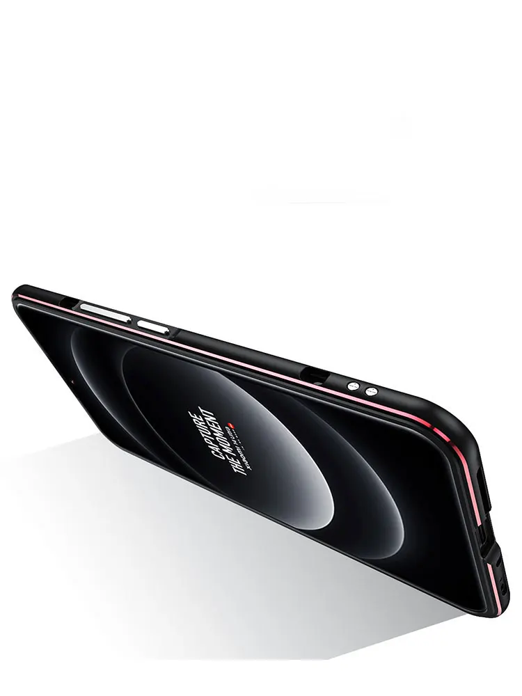 Lightweight Metal Alloy Bumper For Xiaomi 14 Ultra Frame Mi 13 U Anti-Scratch Funda Heat Dissipation Slim Case+ Camera Lens
