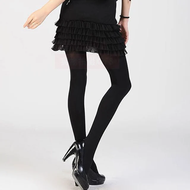 85121-1926cc.jpg Collants Sexy pour femmes, 22 couleurs, couleur bonbon, 120D, en velours multicolore, bas longs sans couture, surdimensionnés