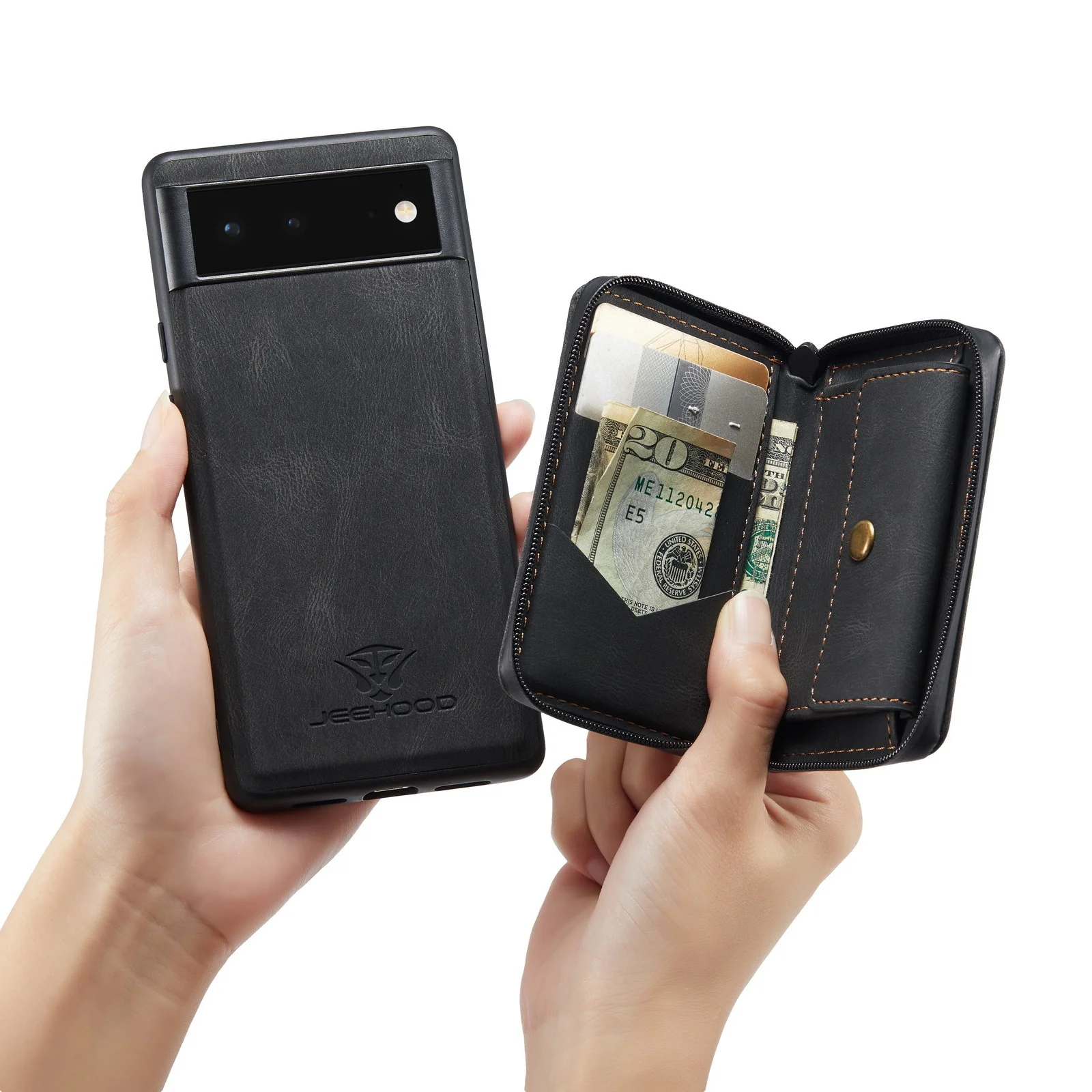 

For Google Pixel 7 Pro Case Soft Slicone leather Back Cover Plain Coque for for Pixel 5A 5G 6 X Pro magsafe Wallet Magnetic case