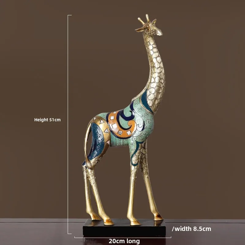 تحفة فنية على شكل زرافة لديكور منزلك