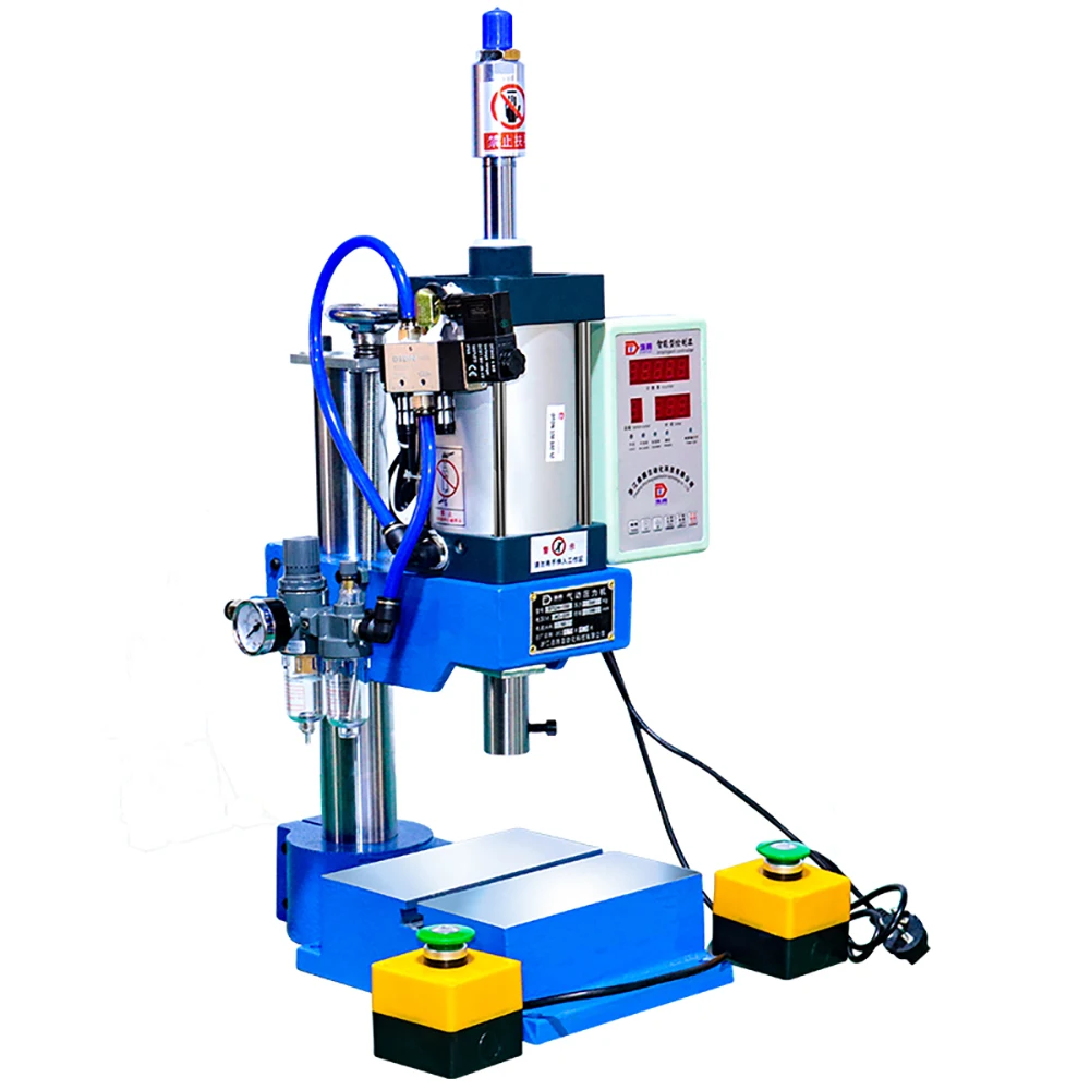 DT-63 Bench Press Small High Precision Riveting Machine Pneumatic Punching Machine 200kg Single Column Riveting
