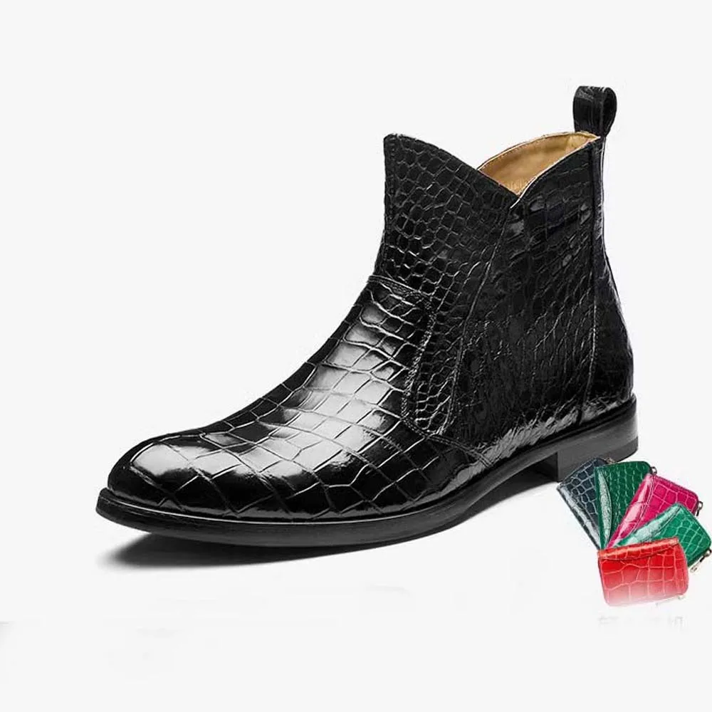 Рисунок 3 - Ботинки gete мужские из крокодиловой кожи