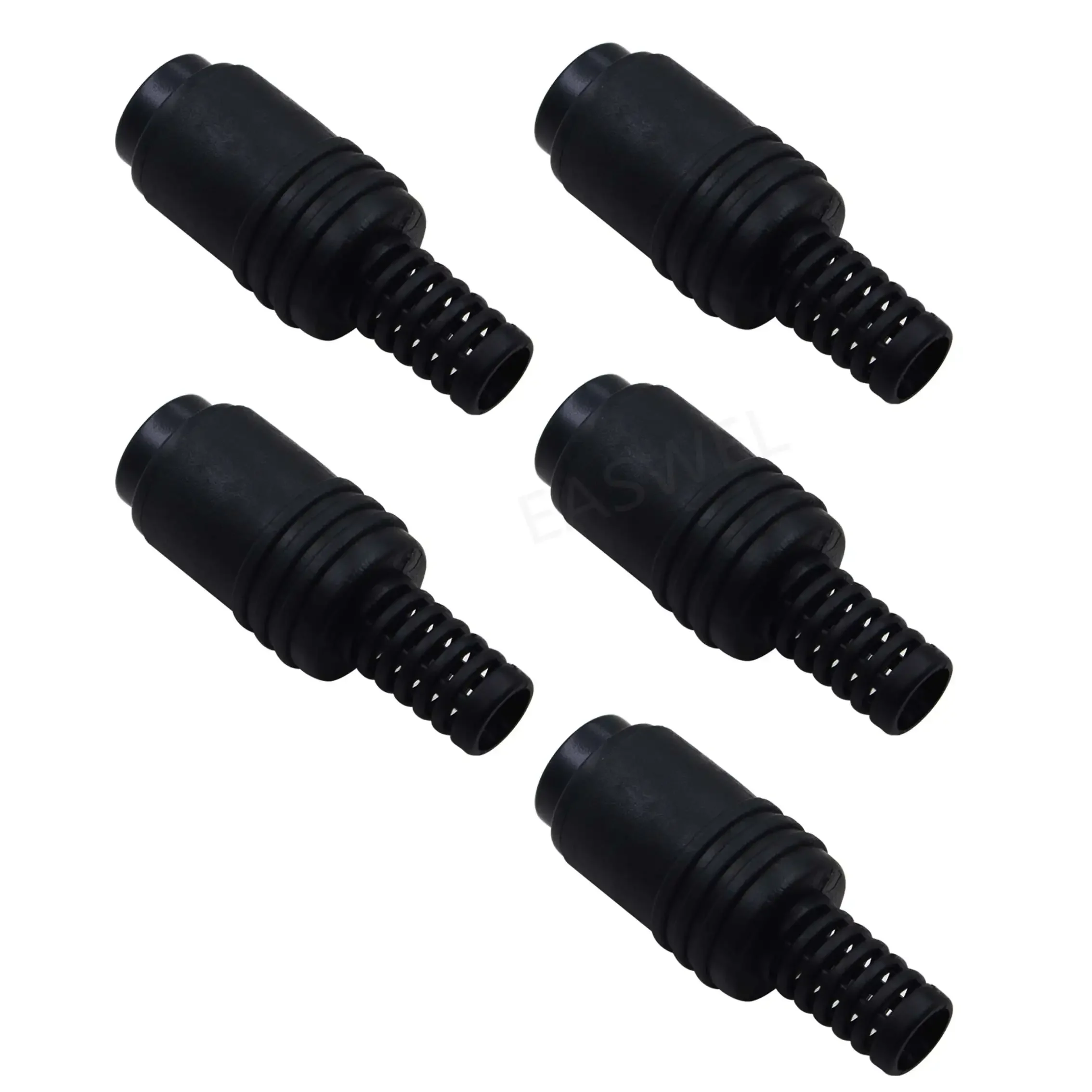5Pcs 2 Pin DIN Female Plug Hifi Loudspeaker Connectors for Philips B&O Speaker
