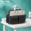 Fashion Print Diaper Tote Bag Baby Organizer Large Capacity Baby Nappy Bags for Mom Multifunction Travel Stroller Bag Baby Stuff 3
