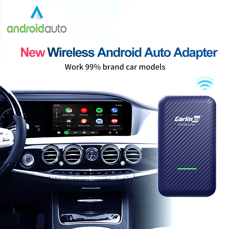 Carlinkit 4.0 Wireless Apple Carplay Dongle Wireless Android Auto