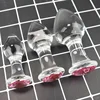 18 Years Adult Sex Toys Store 3 Size Pink Glass Anal Plug Sex Toy Backyard Pull Beads for Men and Women Anal Expander Butt Plug 1