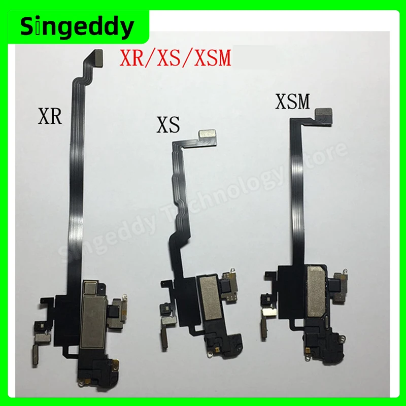 

Mobile Phone Flex Cables Multifunctional Earspeaker Voice Flex For iPhone XR XS XSMAX Earpiece With Photosensitive Flat Cable