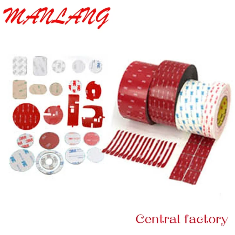 

Custom Custom die cut foam All sizes VHB 5952 4910 56114951 self adhesive double side foam adhesive tape