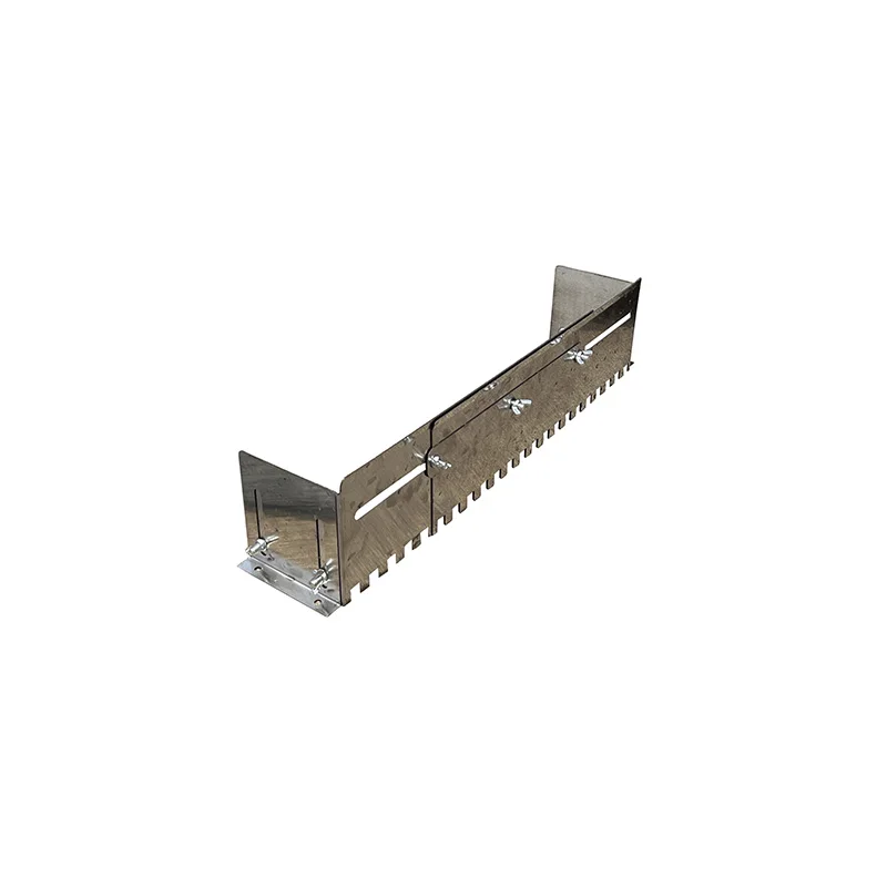 Square Notched Trowel 400-800mm Adjustable Mortar Comb for Fast and Equal Application of Adhesive on the Floor