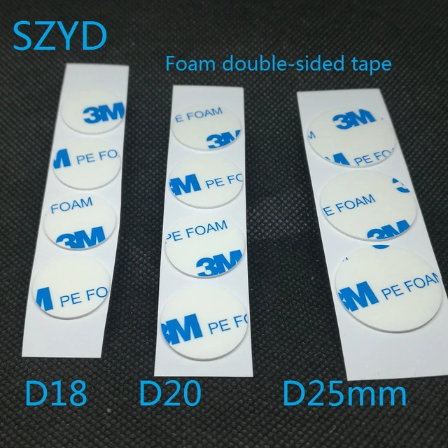 Double Side Adhesive Foam Tape Round