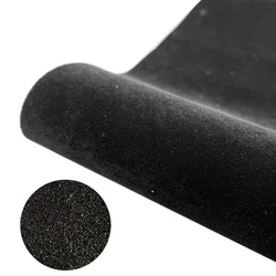Luxurious Velvet Self - Adhesive Fabric Roll - Perfect for Jewelry, Crafts, and Home Decor (Black)