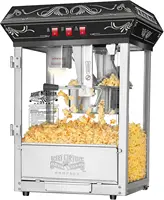 Great Northern Popcorn Popcorn Machine, 8oz, Black 1