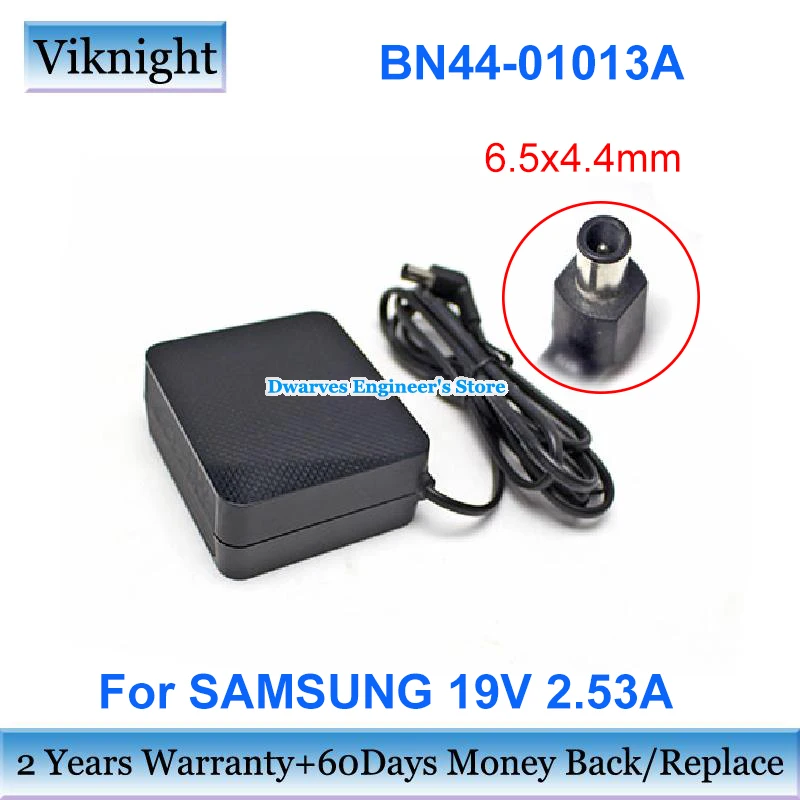 Genuine Bn4401013a Adapter 19v 2.53a 48w Power Supply For Samsung