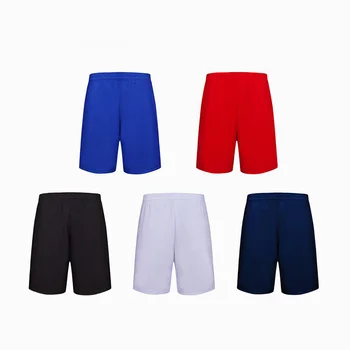 Kids Youth Adult Family Sports Shorts One Third Length Football Match Short Plain Elastic Soccer Shorts with Drawstring Cord 1