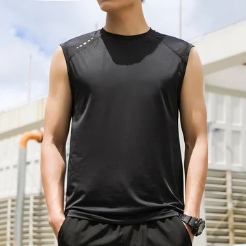 Big Size Men's Basic Tank Tops Summer Solid Black White Sleeveless Tshirt Gym Tee Sporting Clothes Oversize Vest 7xl 8xl 9xl 2