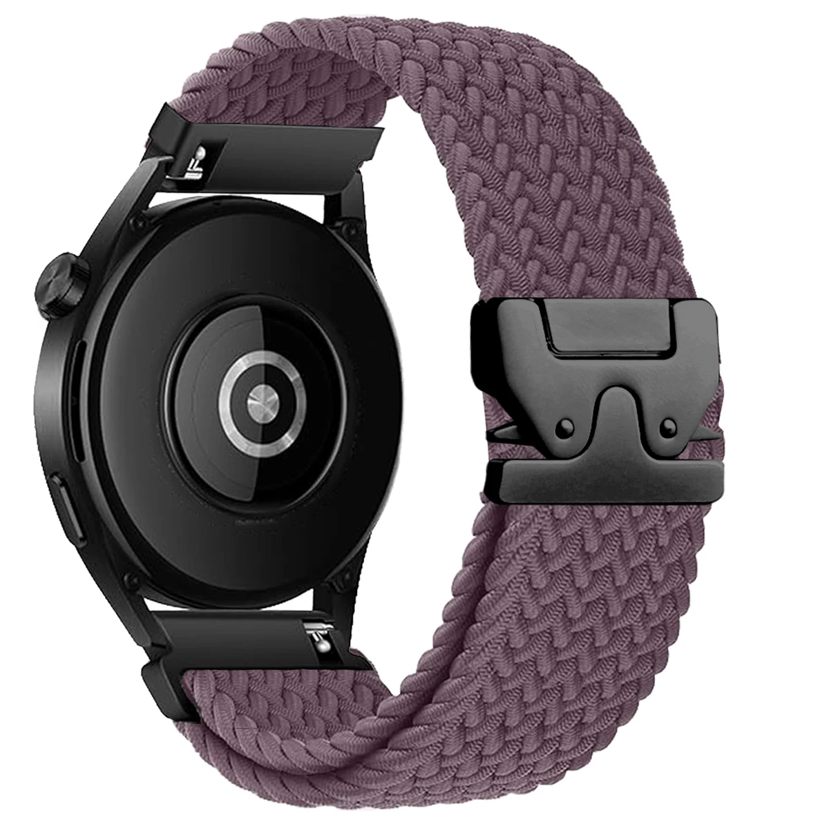 Braided Solo Loop Band - Premium Smartwatch Strap Bracelet, 20mm/22mm