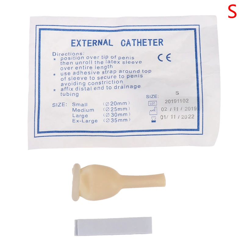 Male external catheter medical sterilized latex catheter urine collector elderly male urine catheter