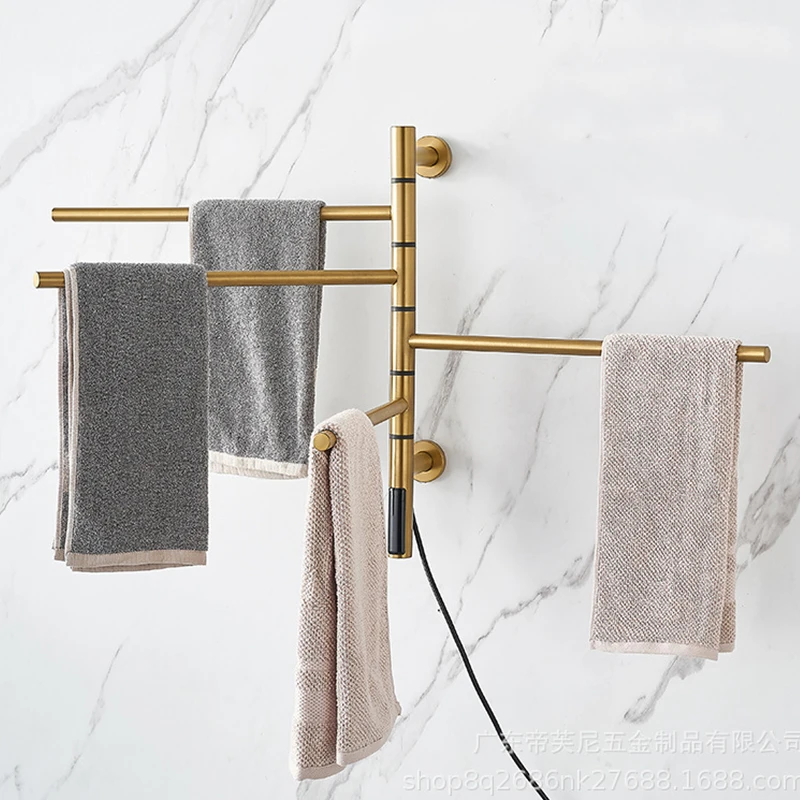 Electric heated towel rail bathroom accessories Towel radiator Electric heater towel warmers Towel rack bathroom Clothes dryer