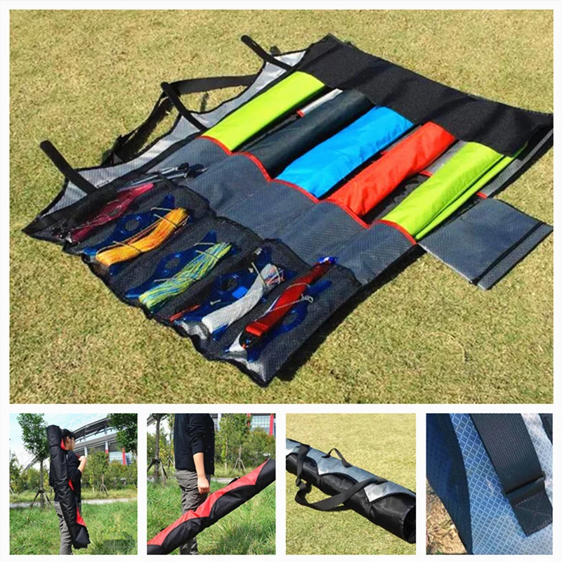 Spedizione Gratuita Stunt Kite Bag Quad Line Power Kite Flying Package Giocattoli Per Adulti Aquiloni Nylon Kite Accessori Windsurf Paracadute