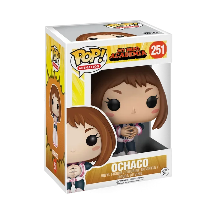 thumbnail image 5 of FUNKO Pop My Heroes Academy Ochaco 251# anime 10cm Figura de acción Modelo Pvc Colección Juguetes para niños Regalo, 5 of 5