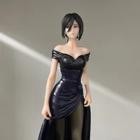 ⁦مجسم أنمي هجوم العمالقة ميكاسا أكرمان الأنيق 26 سم | Attack on Titan Mikasa Ackerman Anime Figure 26cm⁩ - الصورة ⁦3⁩