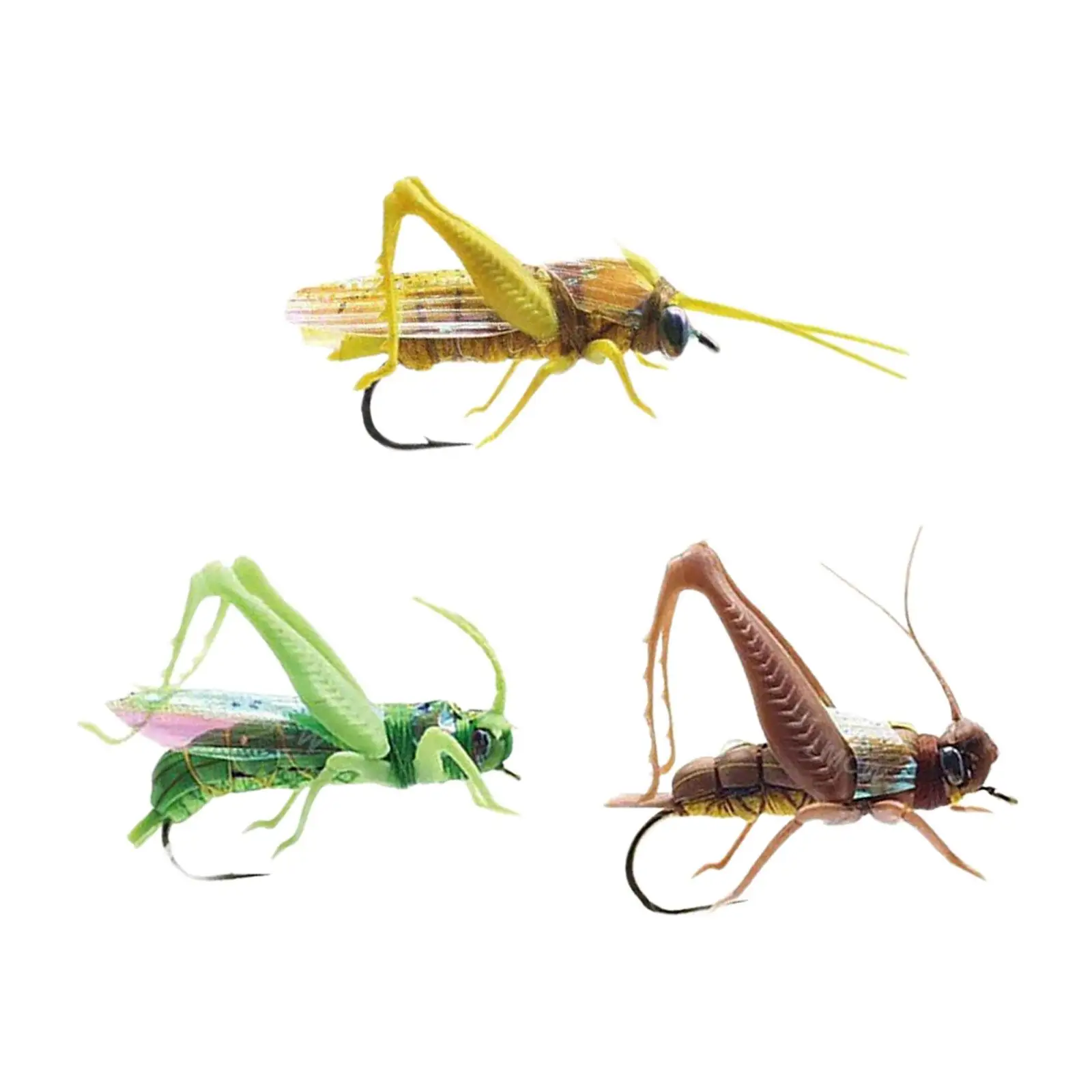 Esche Da Pesca Esche Affilate Simulazione Cavalletta Locust Esche Per Tilapia