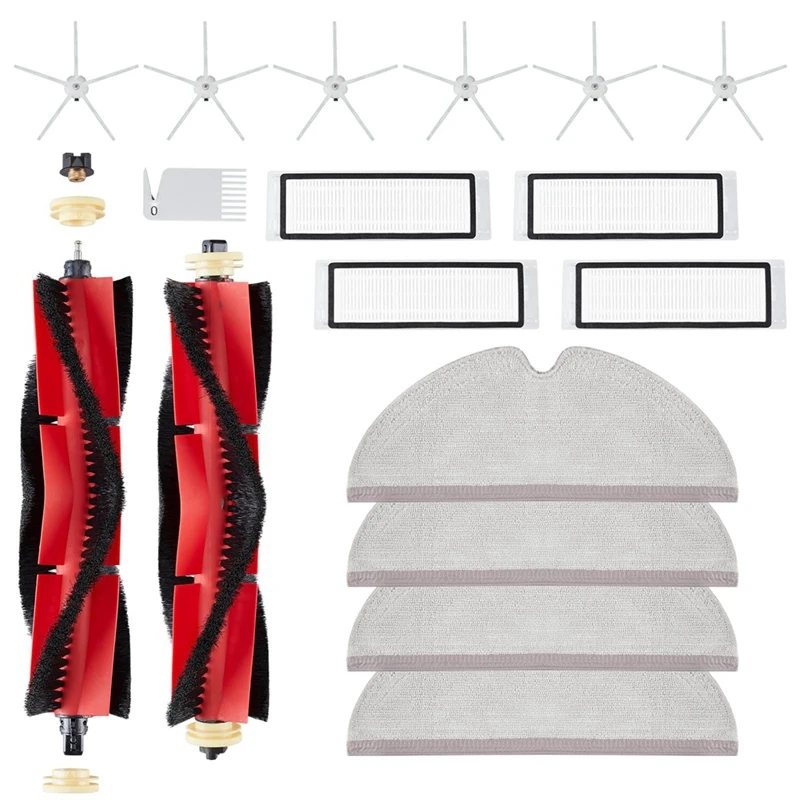 1 Set Di Accessori Di Ricambio Per Spazzole Rotanti Per Aspirapolvere Roborock S5 S6 S5Max