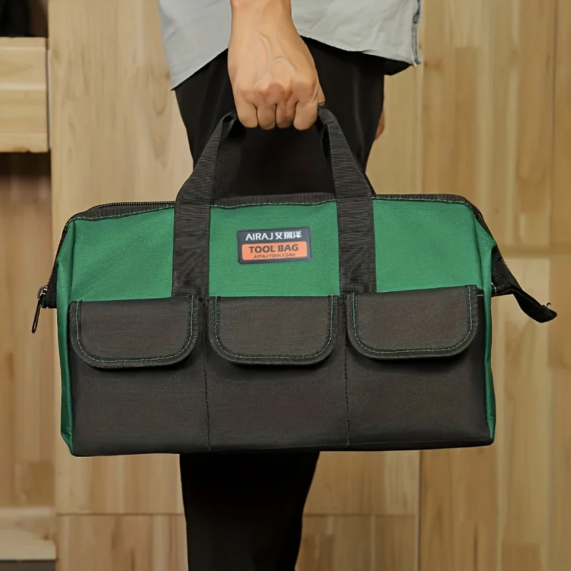 Tool Bag AIRAJ 13 Inch Large Capacity Wear-Resistant Multiple Pockets Portable Tool Storage