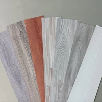 Self-adhesive Wood Grain Floor Wall Stickers PVC Wallpaper for Living Room Toilet Kitchen Home Floor Decor Waterproof Sticker 4