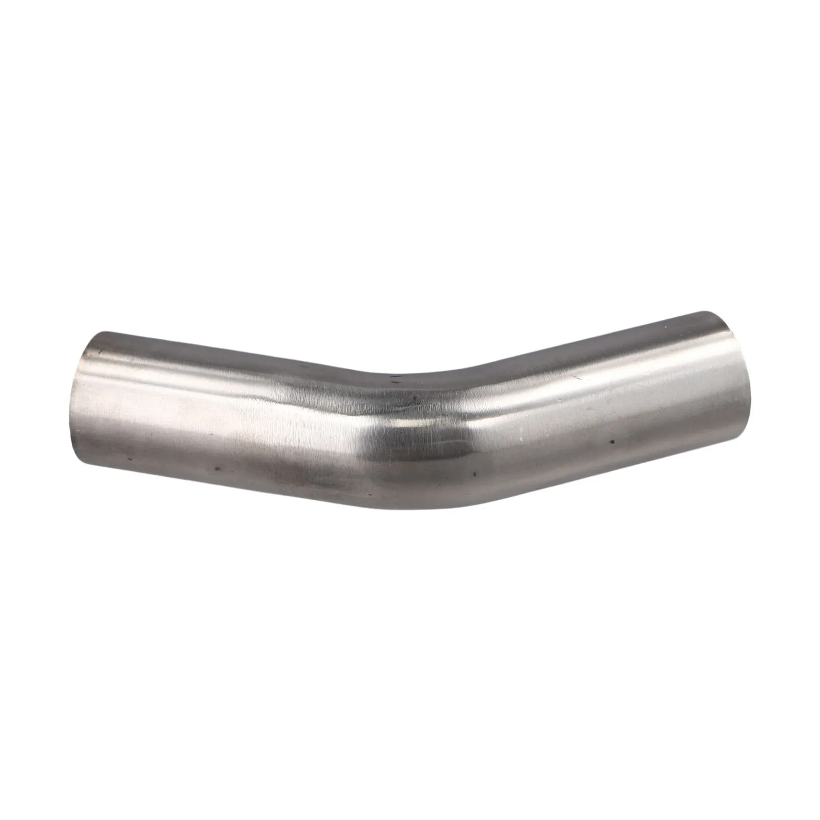 Versatile Stainless Steel Elbow 45° Degree Bend Exhaust Pipe Polished 19-51mm Silver Tool Accessories