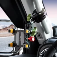 Anti-slip Heavy Duty Car Windshield Metal Five-Claw Phone Clamp Car Adhesive Suction Cup Mount Mobile Phone Holder - Image 2
