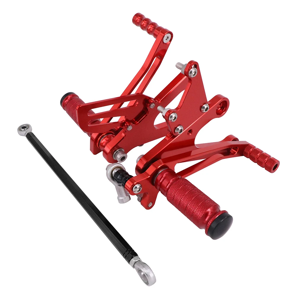 

Foot Pegs CNC Motorcycle Adjustable Billet Pedals Rest For HONDA NSR250 NSR 250 PGM2 PGM3 PGM4 MC28 1994-2015