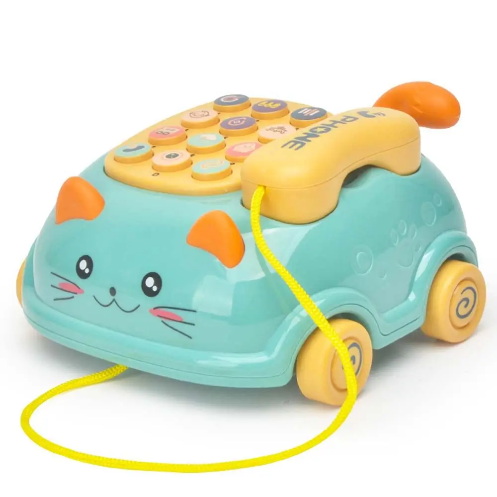 

Early Education Story Machine Musical Toy Simulation Landline Phone Emulated Telephone Toys Telephone Toy Pretend Play Toy