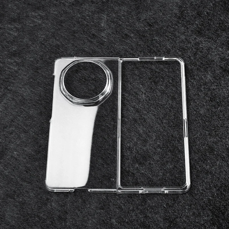 Minimalist Ultra Thin Hard Transparent Phone Case with Camera Lens Protection