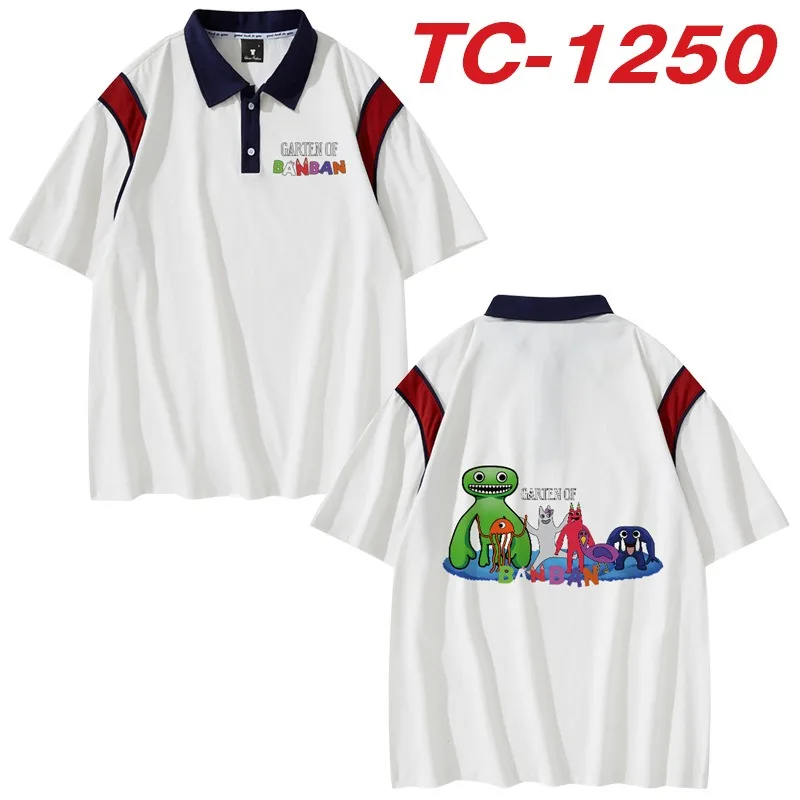 

Garten of Banban Game Surrounding New Trendy Printed T-shirt Polo Shirt All-match Loose Short-sleeved Sweatshirt Top