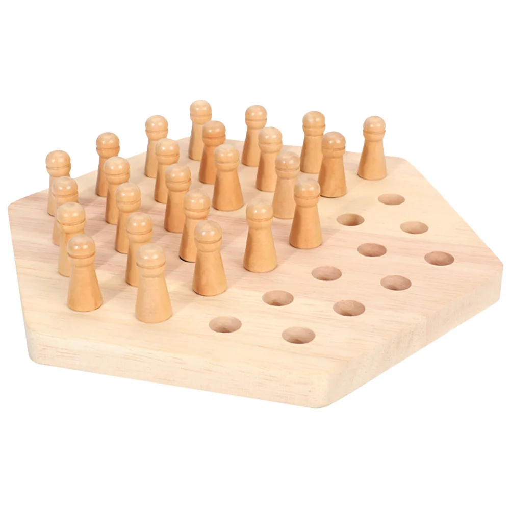 

Memory Chess Children Matching Wooden Game Kids Toys Sensory Bin Filler Logic Training Creative Intelligence Develop Plaything